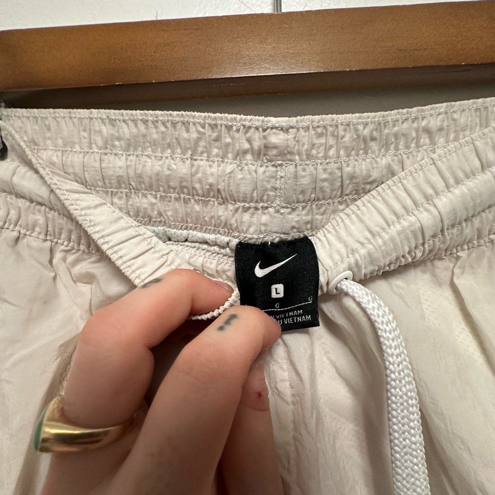 Nike Men's Black, White, and Red Joggers - Picture 8 of 11